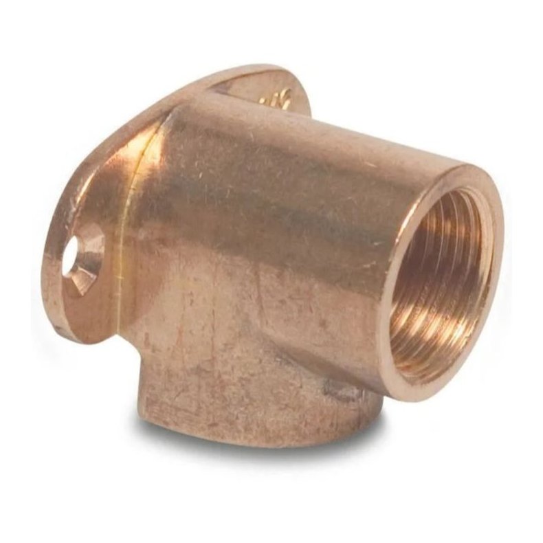 Vgbeslag 90 messing 3/4" indvendig gevind 30bar