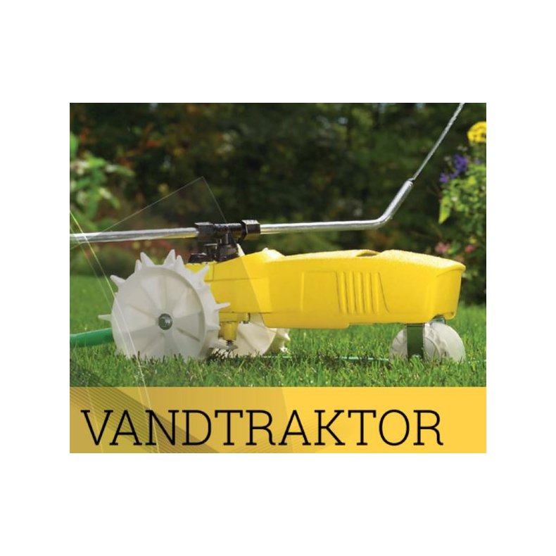 Vandtraktor med rotor