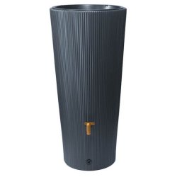Vaso 2in1 decor regnvandst�nde 220 liter Grafit gr�