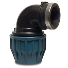 Vinkel Spnd x indvendig gevind 