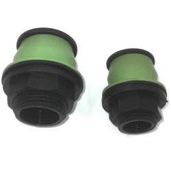 Push-in tank gennemf�ring udv. x indv. gevind med Viton pakning