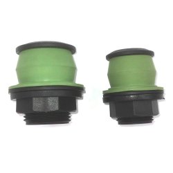 Push-in tank gennemf�ring udv. x indv. gevind med Viton pakning