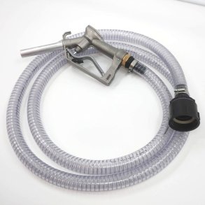 Aftapningsst med pistol til palletank med 2