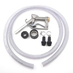 Aftapningsst med pistol til palletank med 2" studs