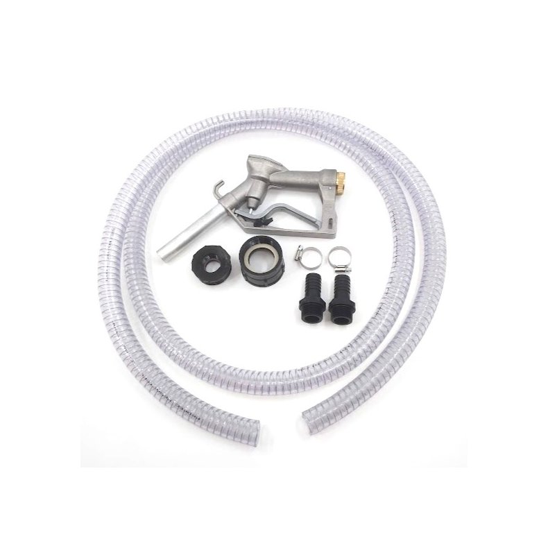 Aftapningsst med pistol til palletank med 2" studs