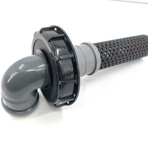 Indlbslg med filter til IBC Palletank 150-225mm - med bjning