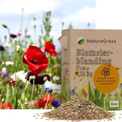 Natur Blomsterblanding 0,25 kg ske DSV