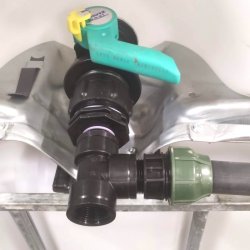 Sammenkobling 3 palletanke med 32mm PEL rr. Uden hane