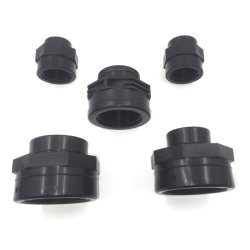 Reduktionsmuffe PP plast indv. gevind uden o-ring