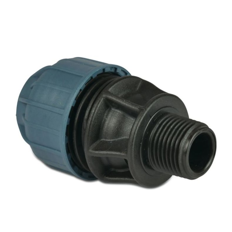 Overgangsmuffe. Spnd x udvendig gevind 10bar